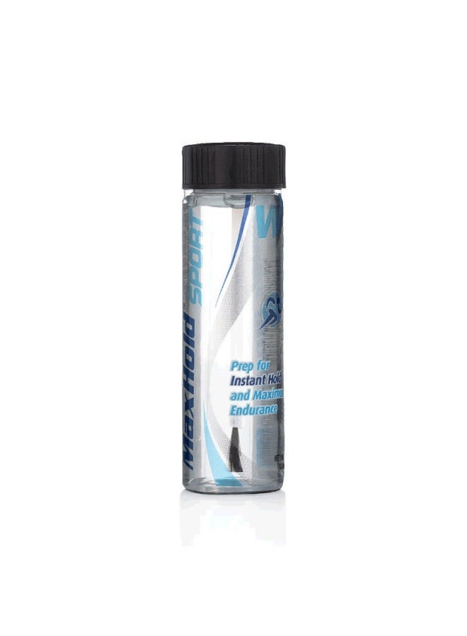 Walker Tape Max Hold Sport Adhesive Booster 1.4 fl oz – Brush-On Glue for Lace Wigs, Toupees, Hair Systems – Extra Strong Waterproof Hold, Humidity Protection, Skin Safe for Active Lifestyles - Image 1