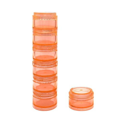 HaiSea Weekly Travel Pill Planner-Monthly Pill Organizer, Daily Month Pill Box-Separate AM/PM Compartments Colors Vary - Image 1