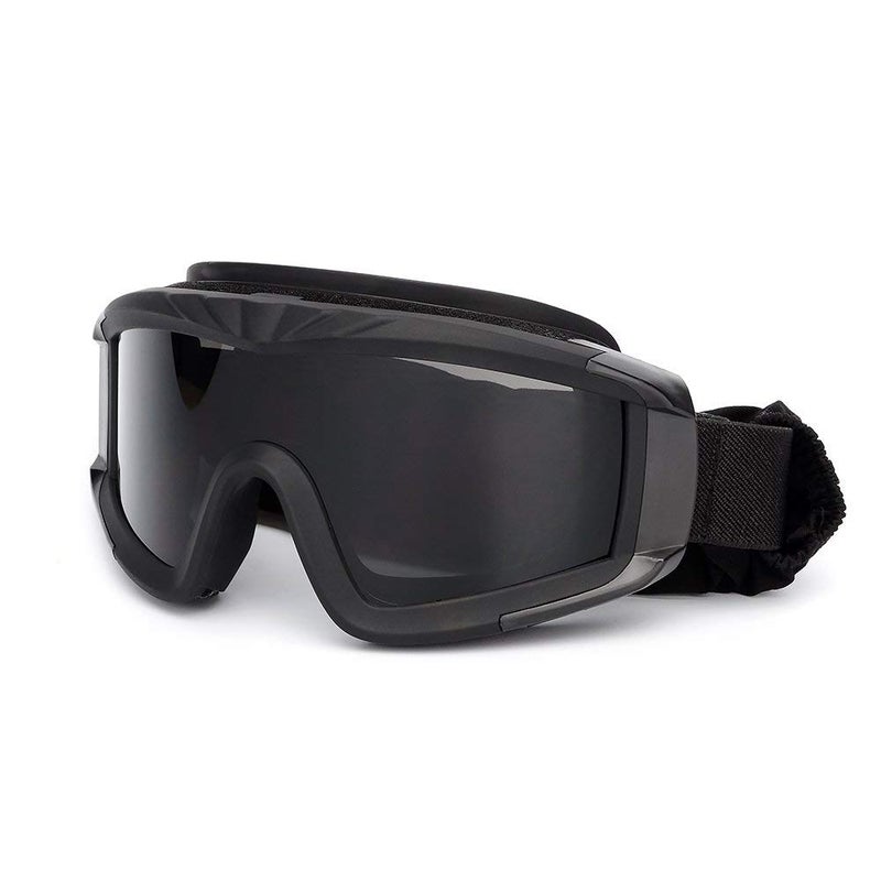 HETVIN Motorcycle Goggles with Clear and Tinted Lenses – Impact-Resistant, Anti-Slip Elastic Strap, Full UV Protection, Perfect for Cruiser, Touring, and Sportbike Riders - Image 3
