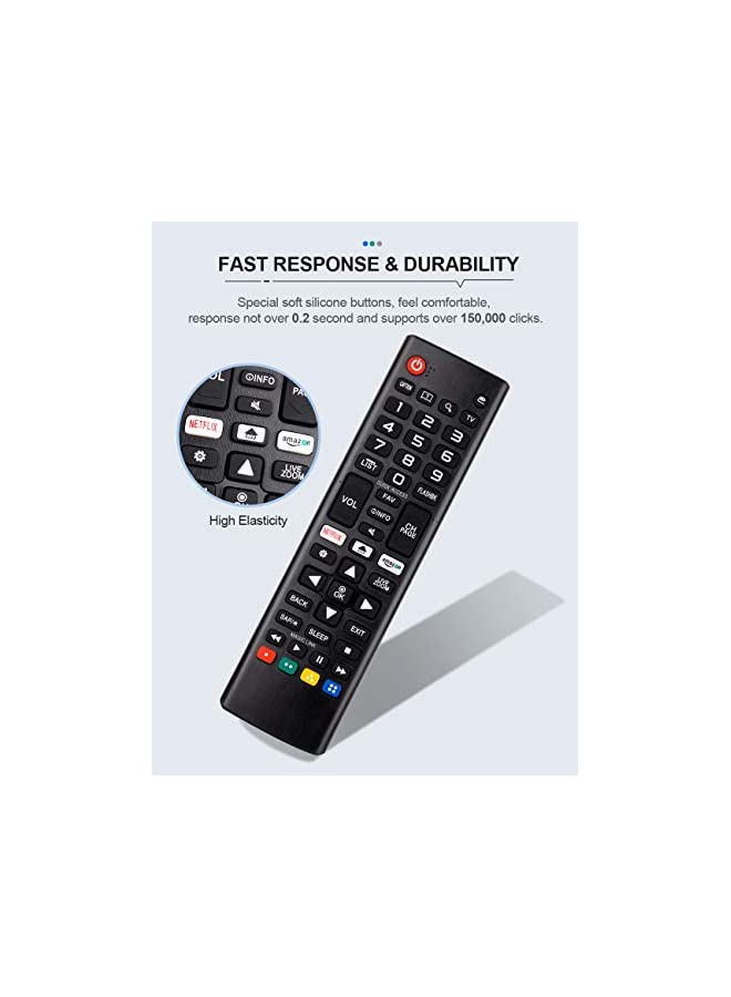 PROMASS Universal Remote Control for All LG Smart TV LCD LED OLED UHD HDTV Plasma Magic 3D 4K Webos TVs AKB75095307 AKB75375604 AKB75675304 AKB74915305 AKB76037601 AKB75675313 AKB75855501 - Image 5