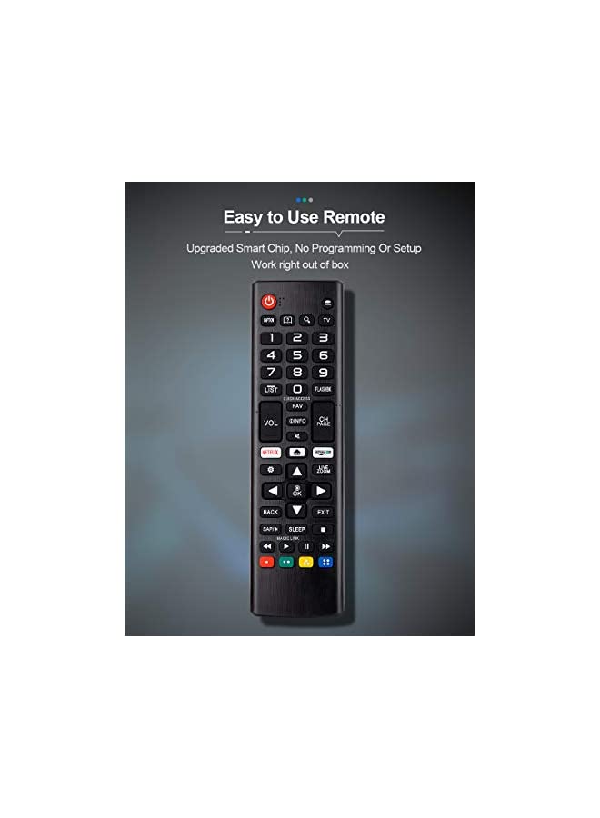 PROMASS Universal Remote Control for All LG Smart TV LCD LED OLED UHD HDTV Plasma Magic 3D 4K Webos TVs AKB75095307 AKB75375604 AKB75675304 AKB74915305 AKB76037601 AKB75675313 AKB75855501 - Image 3