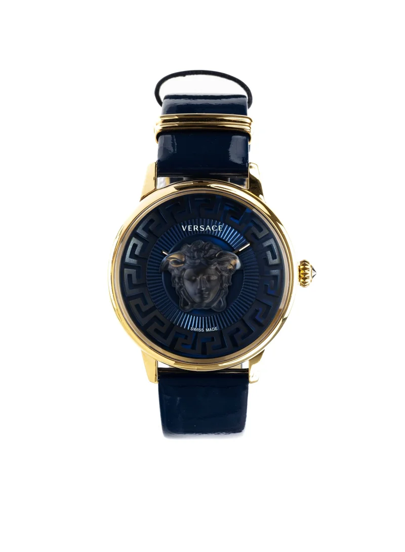 VERSACE Medusa Alchemy Quartz Blue Dial Watch