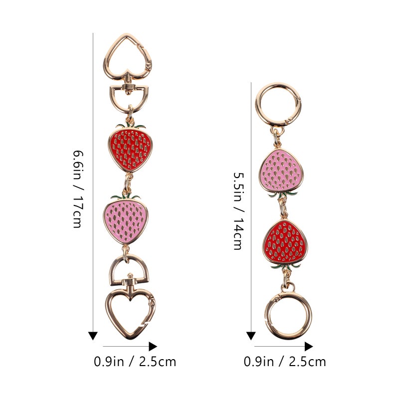 Handbag Straps for Extending Bags, Practical Crossbody Chain Extenders, Purse Accessories - Image 2