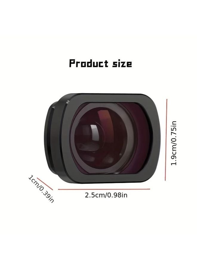 Black Macro Lens For DJI Osmo Pocket 3 High Definition Close Up Photography - Image 3