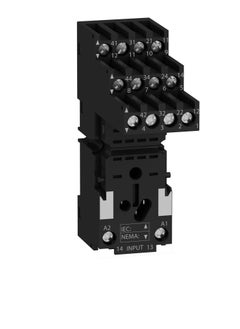 Schneider Electric Schneider Electric14 Pin Zelio Relay Base 10A RXZE2S114M Simple Socket Separate Contact Din Rail Mountable Relay Sockets  - Image 2
