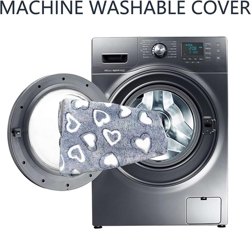 VANKEAN Reversible Cool and Warm Dog Bed Mat for Crates - Stylish Pad With Waterproof Inner Linings and Removable Machine Washable Cover, Firm Support for Small to XX-Large Dogs, Grey - Image 5