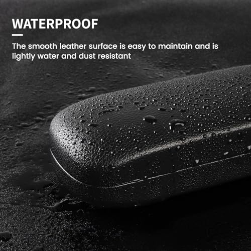 molshine Hard Shell Sunglasses Case, Classic Large Glasses Case for Women Men, Sunglass Eyeglasses (Black) - Image 5