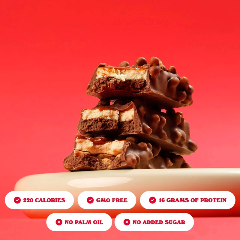 Barebells Soft Protein Bars Marshmallow Peanut Road - 12 Count, 1.9oz Bars - Nutritional Snacks with 16g of High Protein - Fluffy Chocolate Treat with 2g of Total Sugars - Breakfast Bars - Image 3