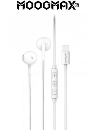 1.2m Type-C earphones wired. Type-C headset wired with a clear, built-in mic. Compatible with iPhone 16 and 15, Samsung, Huawei, and other phones that support a Type-C port. Type-C wired earphones feature control buttons for easy navigation. Type-C wired headphones from MoogMax. - pzsku/Z6C4F8509F5C9948AB09AZ/45/1747897401/251d4b02-6de7-4490-9a88-349e829c401e