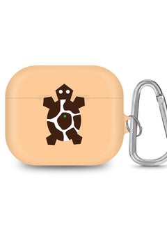 StylePods Case for Airpods 3rd Gen Case With Anti-Lost Keychain - Tribal Turtle