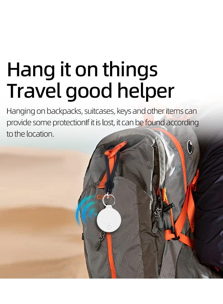 KASTWAVE 3 Pcs Item Find for Kids, Pets, Dogs, Luggage, No Monthly Fee, Real-Time Global Tracking Device, Item Finder, Waterproof Mini Tag Compatible with Apple Find My App, iOS - Image 3