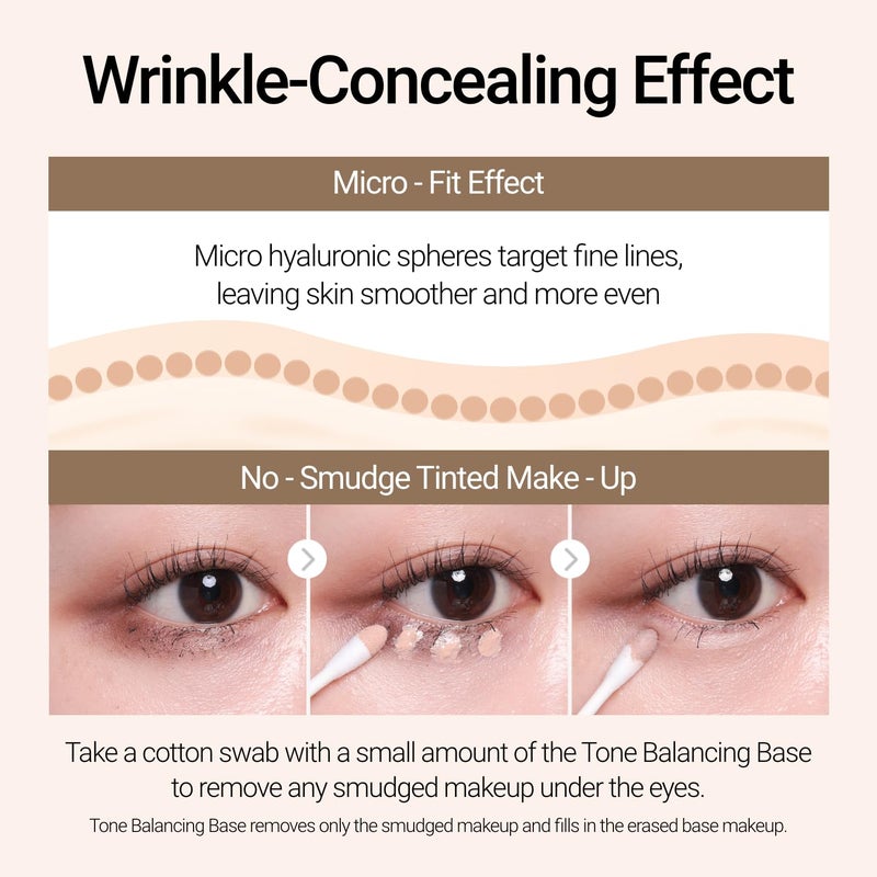 JUNG SAEM MOOL Skin Setting Tone Balancing Base 1.35 Fl Oz, Natural Expression & Pore Blurring Makeup Primer, Hydrating K-Beauty Foundation Base for a Flawless Bare-Face Look, Korean Makeup - Image 3