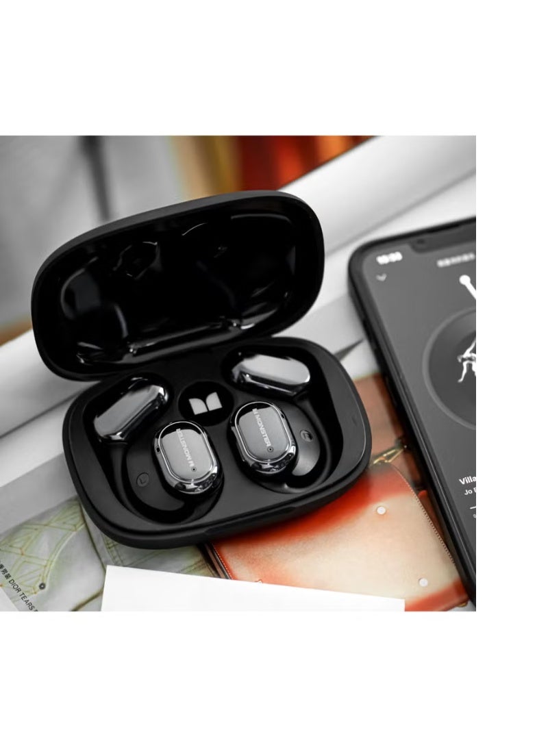 Monster Open Free AC100 Wireless Headphones – Open-Ear Design, AI Noise Reduction - Image 2