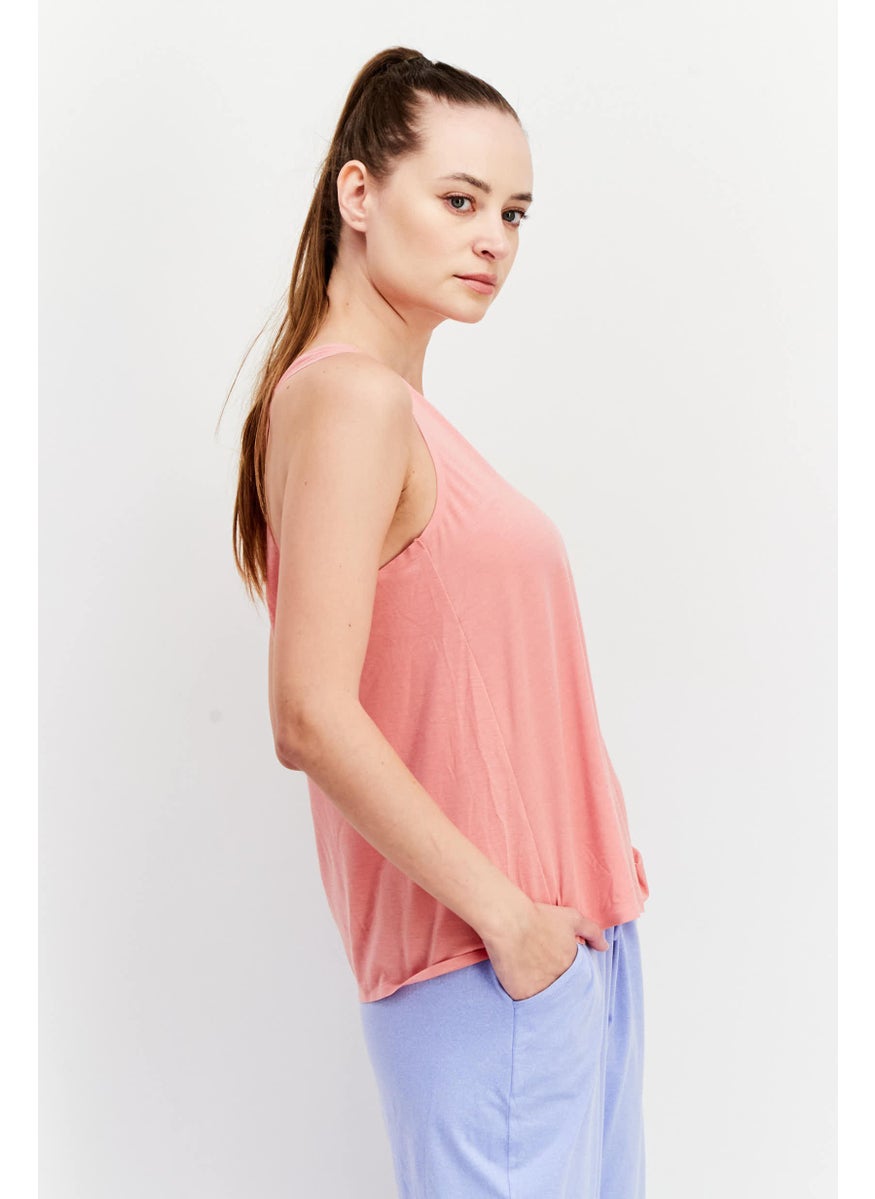 SKECHERS Women Sportswear Fit Sleeveless Training Top, Pink  - Image 4