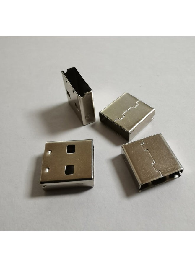 Wireless Mouse Bluetooth Receiver Pressure-free Usb Male Connector Plastic Metal Shell Iron Shell Plug Iron Shell-Number Of Interfaces:1