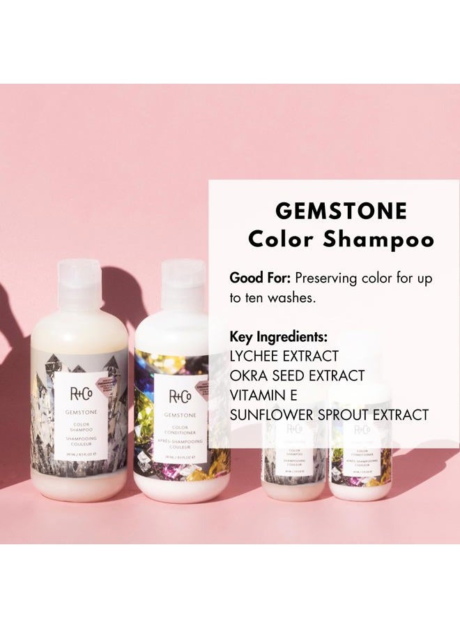 R+Co شامبو لون الأحجار الكريمة | التحكم في التجاعيد، إصلاح + الحفاظ على لون الشعر | نباتي + خالي من التجارب على الحيوانات | 8.5 أونصة سائلة - Image 2