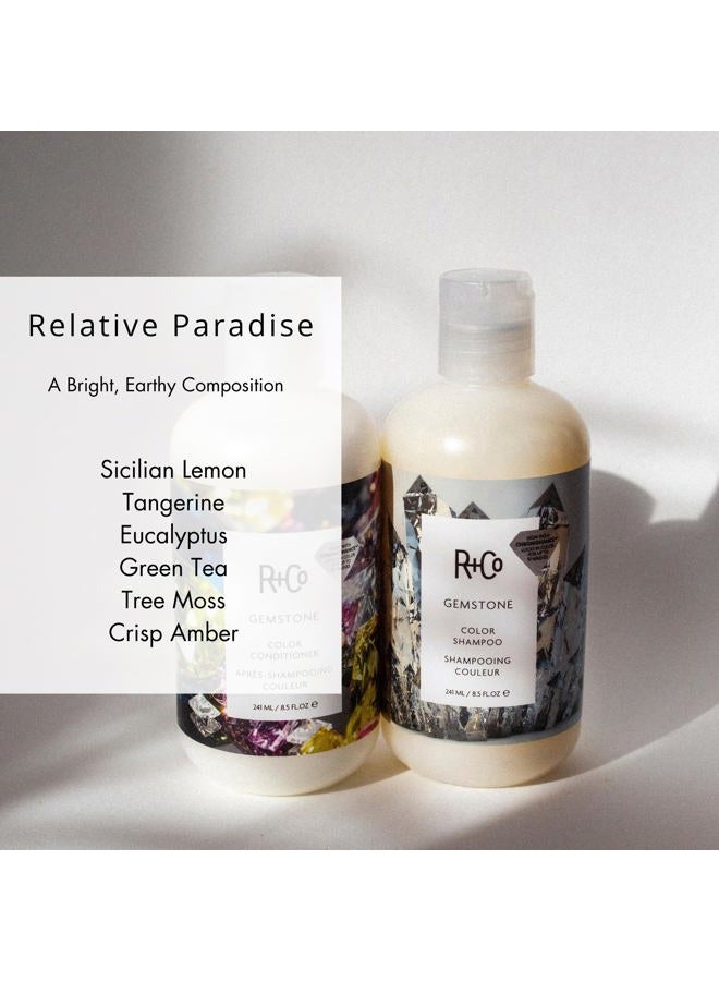 R+Co شامبو لون الأحجار الكريمة | التحكم في التجاعيد، إصلاح + الحفاظ على لون الشعر | نباتي + خالي من التجارب على الحيوانات | 8.5 أونصة سائلة - Image 5
