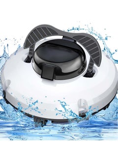 KASTWAVE Cordless Robotic Pool Cleaner, Pool Vacuum for Above Ground Pool, Dual-Drive Motors, 90-120 Mins Working Time, IPX8 Waterproof, Lightweight, Auto-Dock Technology  - Image 1