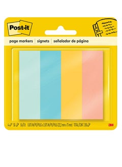 Post It 200-Piece Index Page Markers 1x3 Inch Size Multicolour  - Image 1