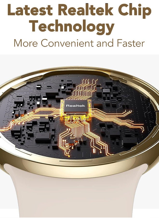 TRENDIZMO - Touchscreen Always on Display La24 Smartwatch Bluetooth Calling Fitness Tracker for Android and iOS Phones Heart Rate Sleep Monitoring Pedometer - Image 1