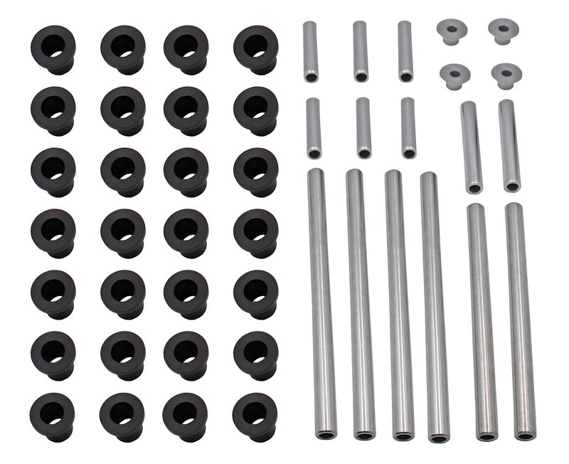 AArm Bushing Replacement Heavy Duty HDPE Compatible with Polaris RZR 800  RZR S 800 RZR 4 800 20082014 with Enough Bushings for Front  Rear  46 PCS