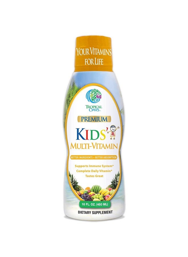 Tropical Oasis MultiVitamin Mineral/ for CHILDREN (16 oz) Liquid - Image 1