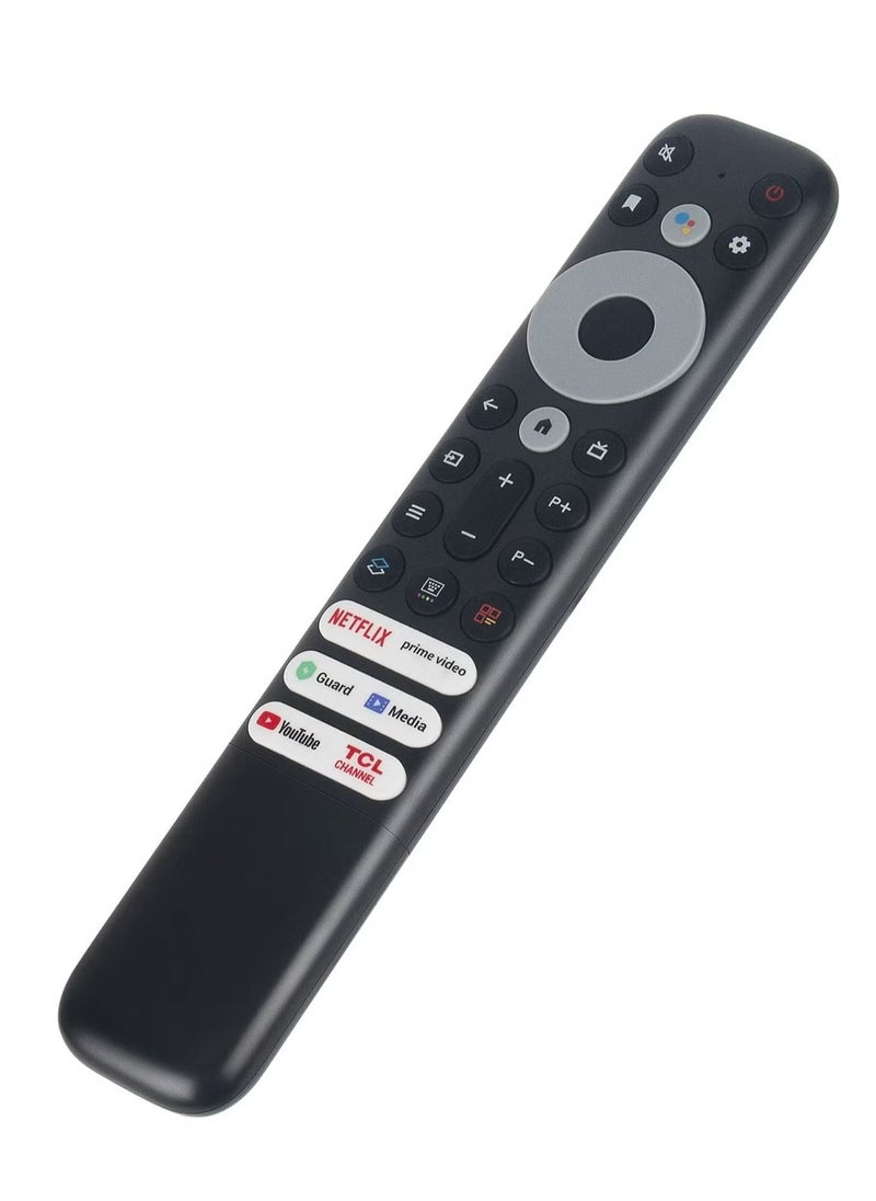 ELTRAZONE - Replacement TCL Remote Control RC902V for TCL Android TV Mini-LED QLED 4K UHD Smart TV with Netflix, Prime Video, YouTube, Guard, Media, and TCL Channel - Image 1