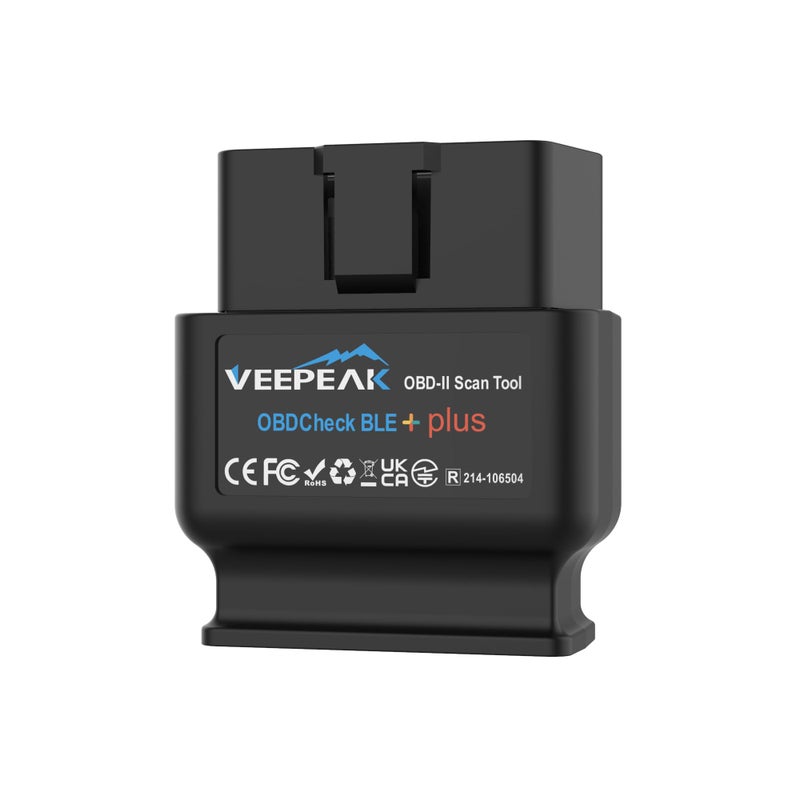 Veepeak OBDCheck BLE+ Bluetooth OBD II Scanner for iOS & Android, Car Check Engine Code Reader Wireless OBD Diagnostic Scan Tool - Image 1