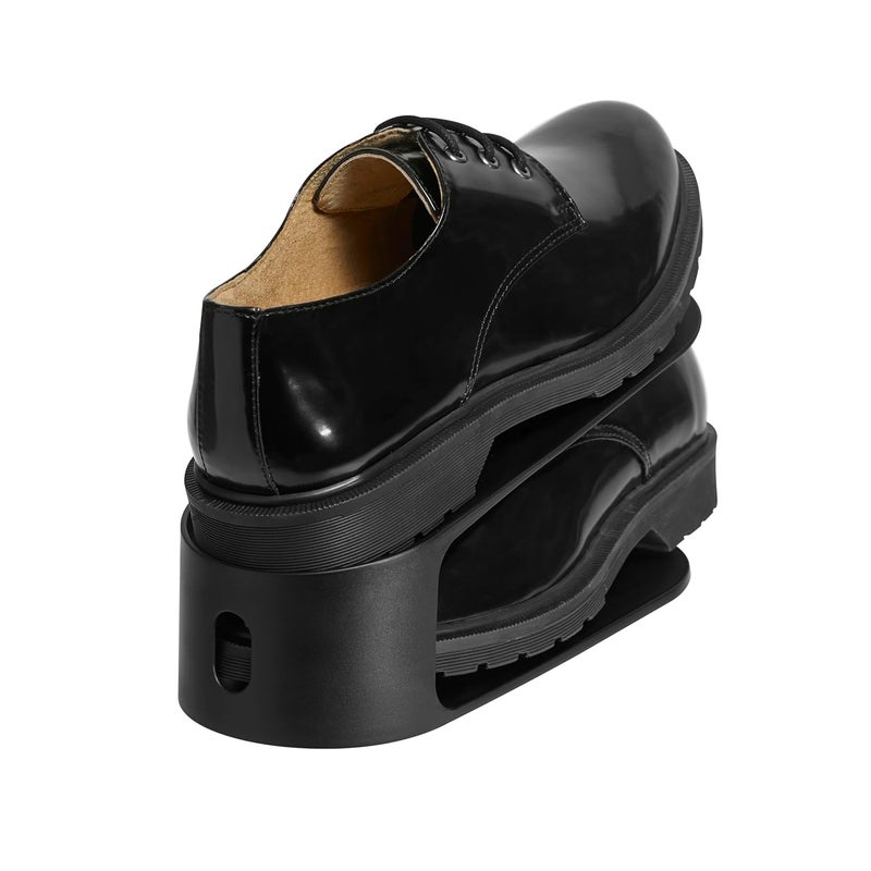 Litem Shoe Slot Organizer 10Pack Size 984 inch Black - Image 2