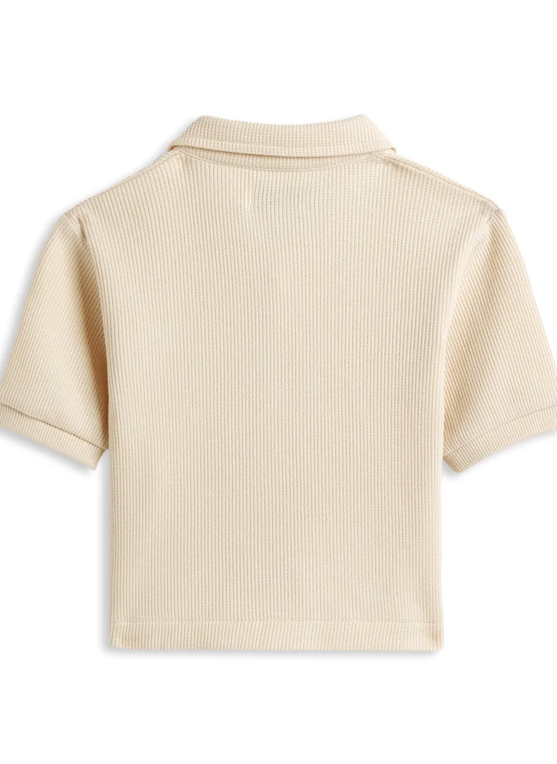 Dirkje Dirkje Boys Set - Short sleeve Shirt & Matching shorts in Textured Fabric