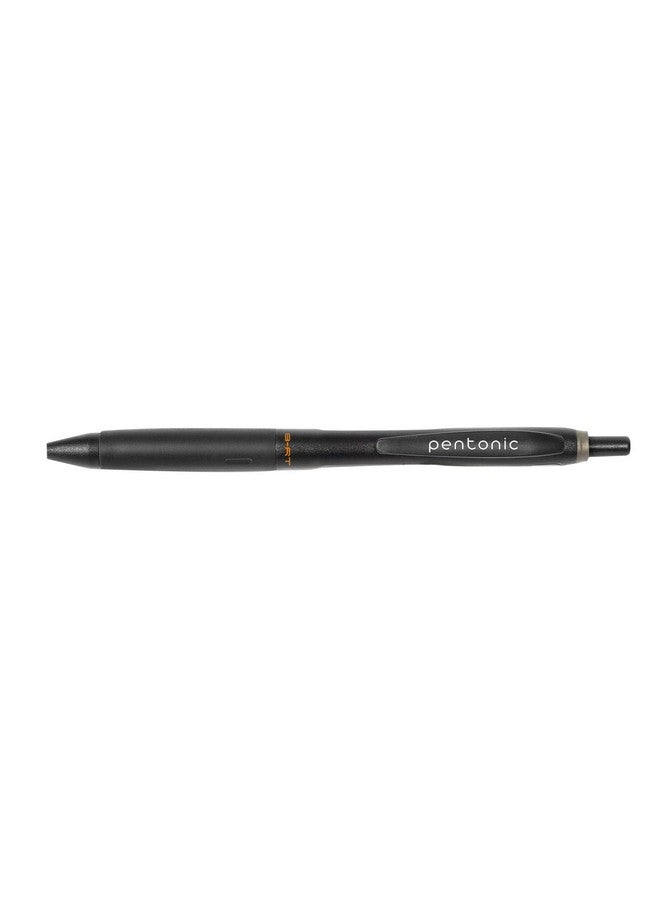 linc Pentonic Brt Retractable Ballpoint Pens, 12 Count, Black Ink, 0.7 Mm Fine Point, Smooth Writing For Journaling, Office & School (Pen12120) - Image 5