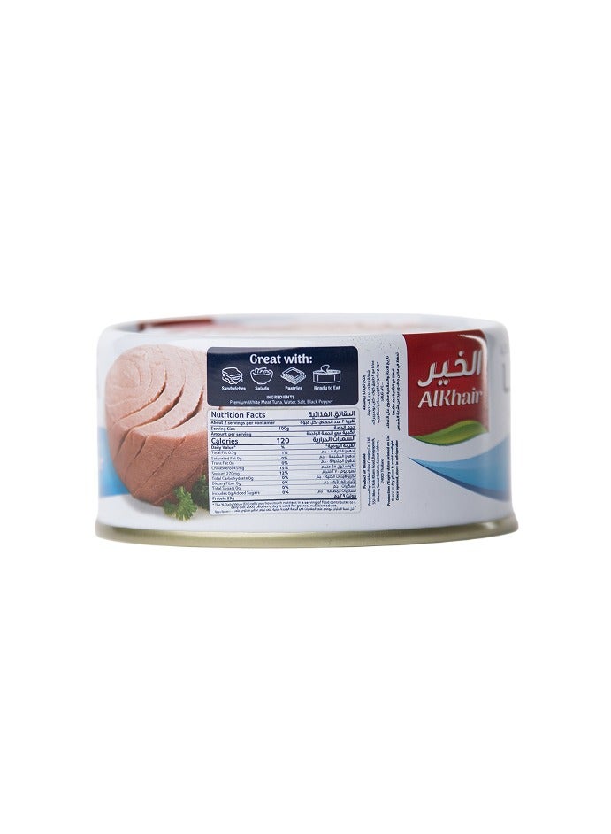 Al Khair Tuna White Meat in Brine Water Solid - Image 4
