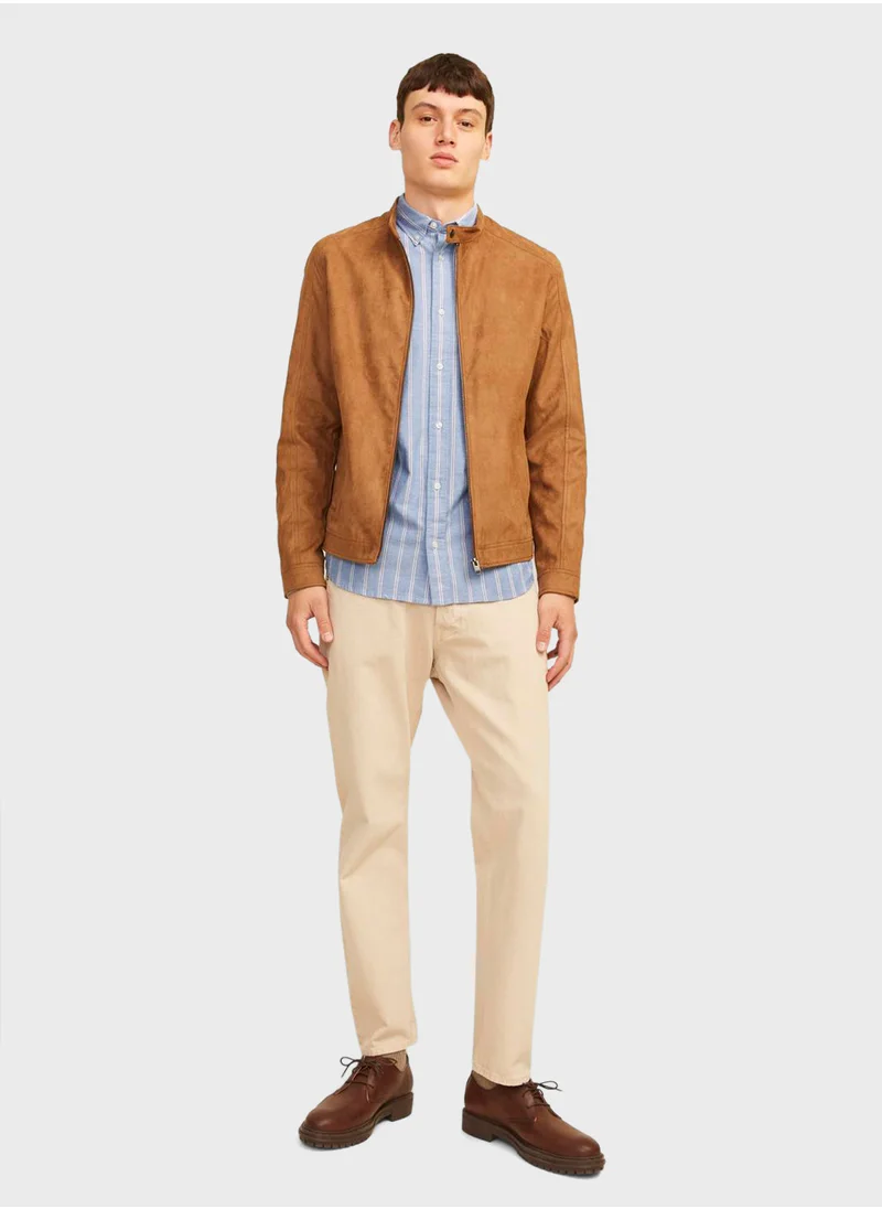 جاك اند جونز Stripes Relaxed Fit Shirt