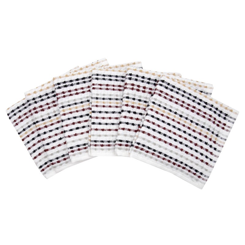 Ritz Pebble Bar Mop Towels: Highly Absorbent and Super Soft, 100% Cotton, Durable Super Absorbent Kitchen Bar Towels for Wiping Tables and Counters, 12x12, 6-Pack, Neutral - Image 2