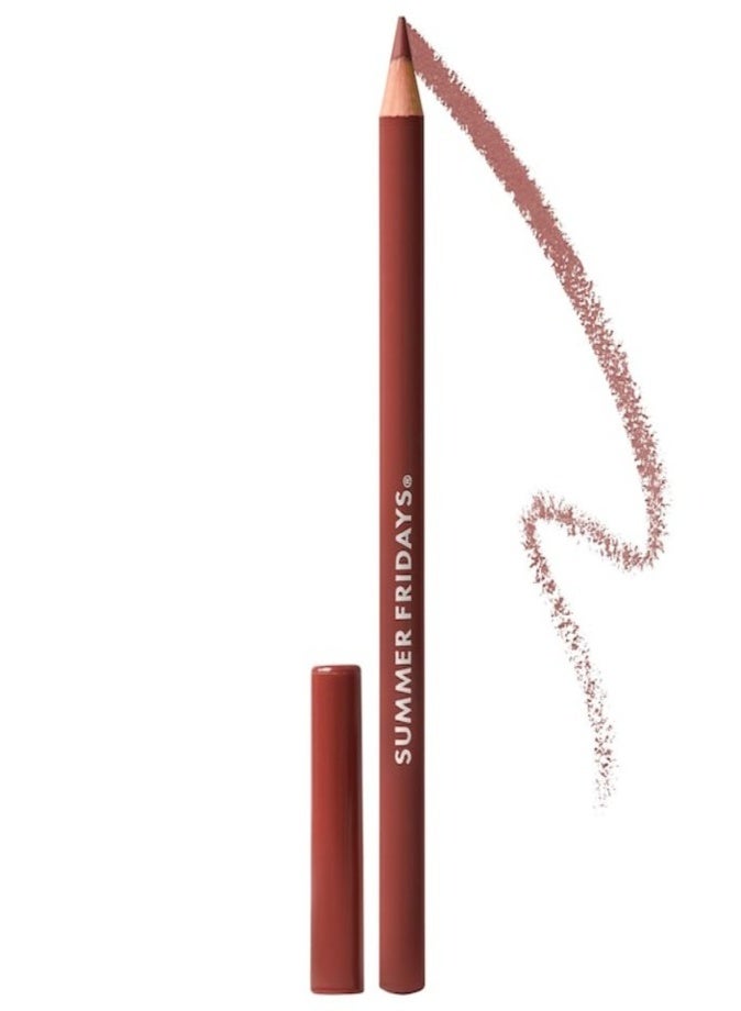 Summer Fridays Softline Lip Liner 1.02g – Long-Wear Creamy Precision Lip Pencil Pecan - Image 1