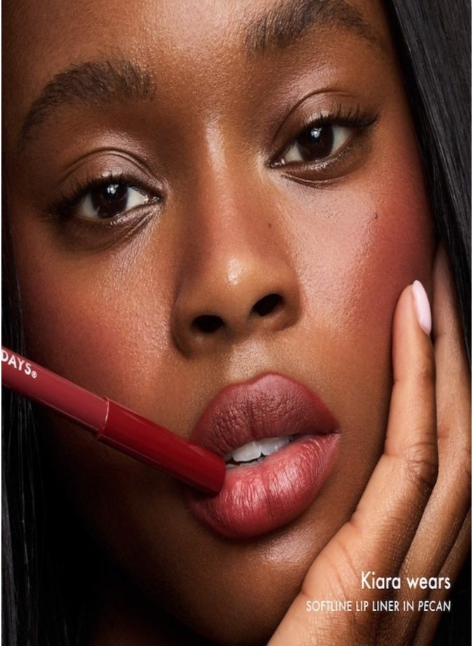 Summer Fridays Softline Lip Liner 1.02g – Long-Wear Creamy Precision Lip Pencil Pecan - Image 3