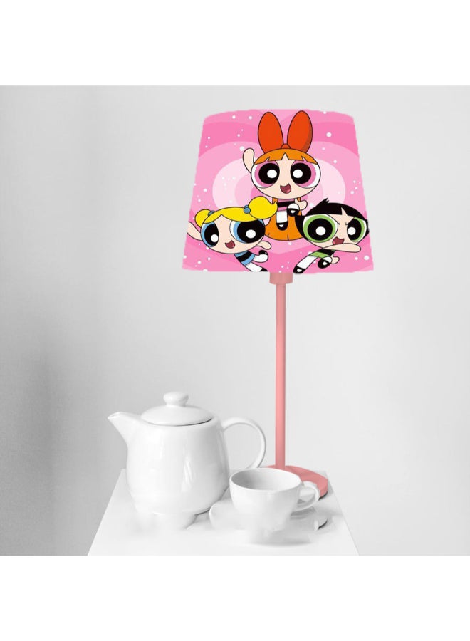 tbshomelamp Fabric Kids Table Lighting 23x45 cm-Multicolour