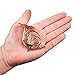 Dselvgvu Miniature French Horn with Stand and Case Brass Mini Musical Instrument Replica Collectible Figurines Dollhouse Accessories Model Home Decoration Display Ornament 375x177 French Horn - Image 4