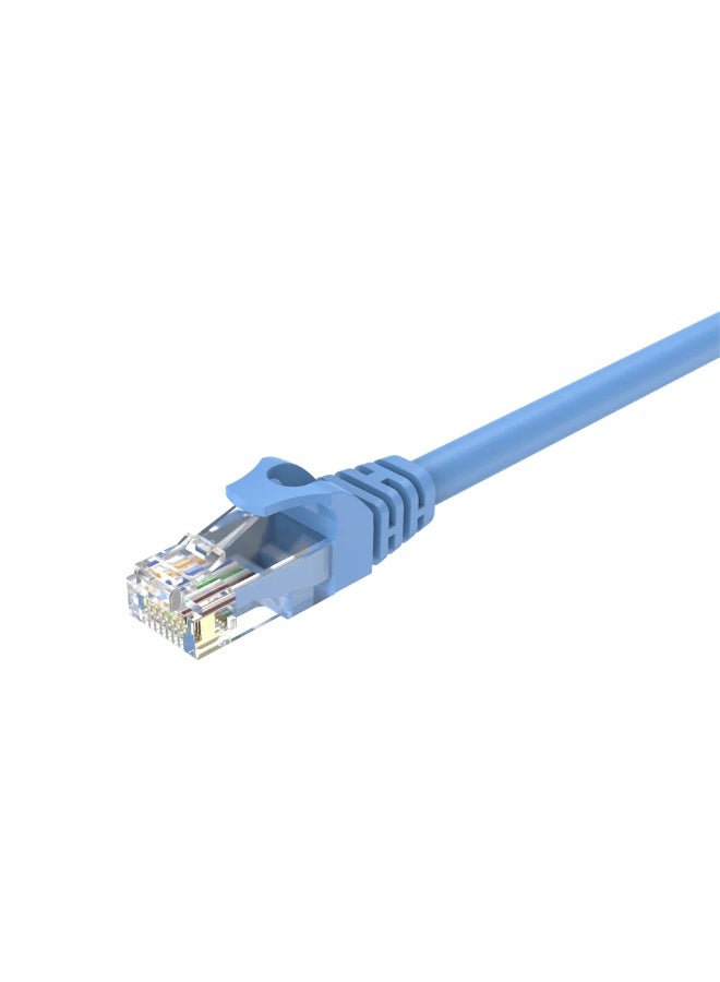 يوني تيك CAT6 UTP Ethernet Cable, RJ45 LAN Network Patch Cable, Up to 1Gbps Speed, 250MHz Bandwidth, Gold-Plated Connectors, Fluke Tested, Compatible with PC/Laptop/Router/Printer |Y-C1808ABL - Image 4