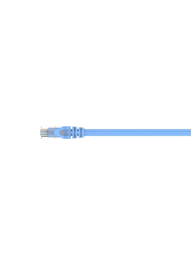 يوني تيك CAT6 UTP Ethernet Cable, RJ45 LAN Network Patch Cable, Up to 1Gbps Speed, 250MHz Bandwidth, Gold-Plated Connectors, Fluke Tested, Compatible with PC/Laptop/Router/Printer |Y-C1808ABL - Image 3