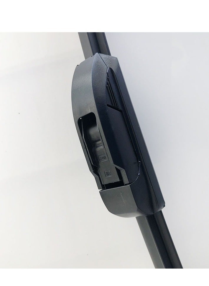 Generic Single-piece Silent and High-quality U-shaped Interface Windshield Wiper Blade Universal for Multiple Vehicle Models, Anti-scratch Wiper Blade 26 Inches - 650 Millimeters  - Image 1