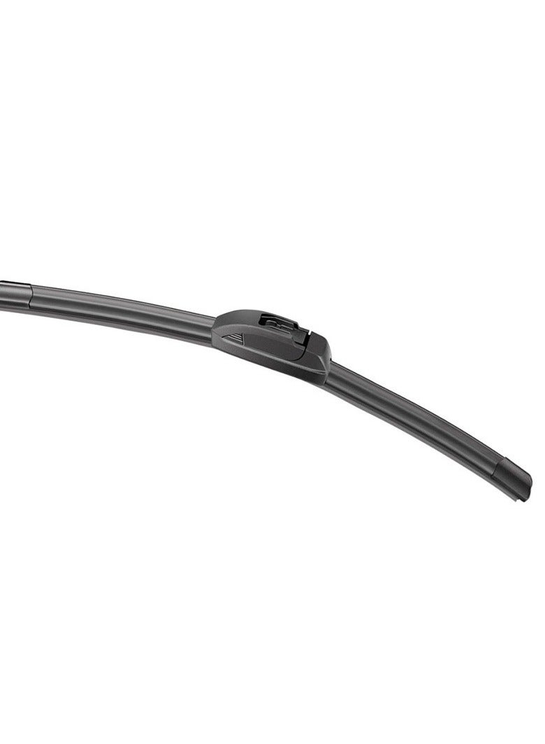 Generic Single-piece Silent and High-quality U-shaped Interface Windshield Wiper Blade Universal for Multiple Vehicle Models, Anti-scratch Wiper Blade 26 Inches - 650 Millimeters  - Image 2