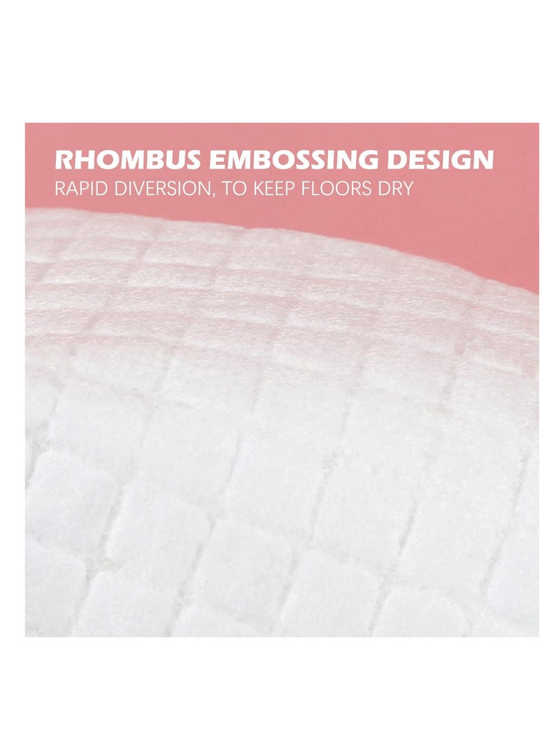 ECVV Pet Training Pads Disposable Pee Pad for Dog Puppy Cat Rabbits Pets, Quick Drying No Leaking Super Absorbent 45x30 cm S- 100 Pieces, Pink - Image 5