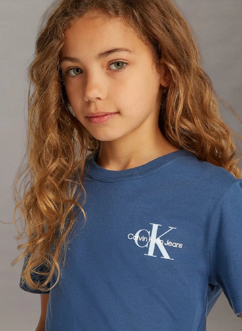 كالفن كلاين جينز تيشرت للجنسين مزين بشعار كلفن كلاين - Image 5