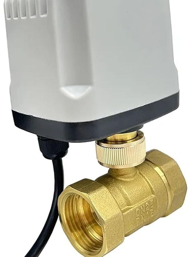 1 5 بوصة 12 فولت تيار مستمر CR02 محرك كهربائي مضاد للماء صمام كرة نحاسي كهربائي 220 فولت 12 فولت 24 فولت - Image 2