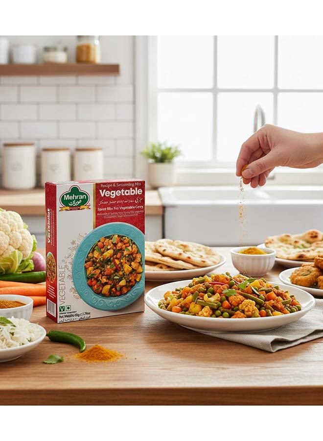 Mehran Vegetable Masala 50Gm - Image 5
