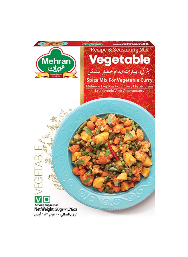 Mehran Vegetable Masala 50Gm - Image 1