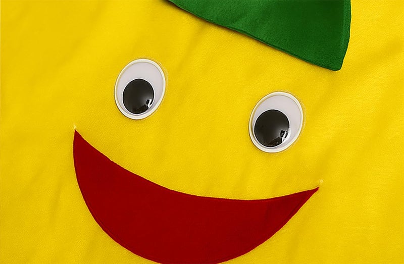 FancyDressWale Lemon Fancy Dress Costume for Kids | Free Size 2–10 Years | Stage Shows, Fancy Dress Competitions, Theme Parties - Image 5
