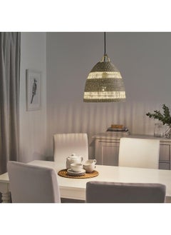 Beauenty Pendant lamp shade, sedge/handmade, 36 cm  - Image 4