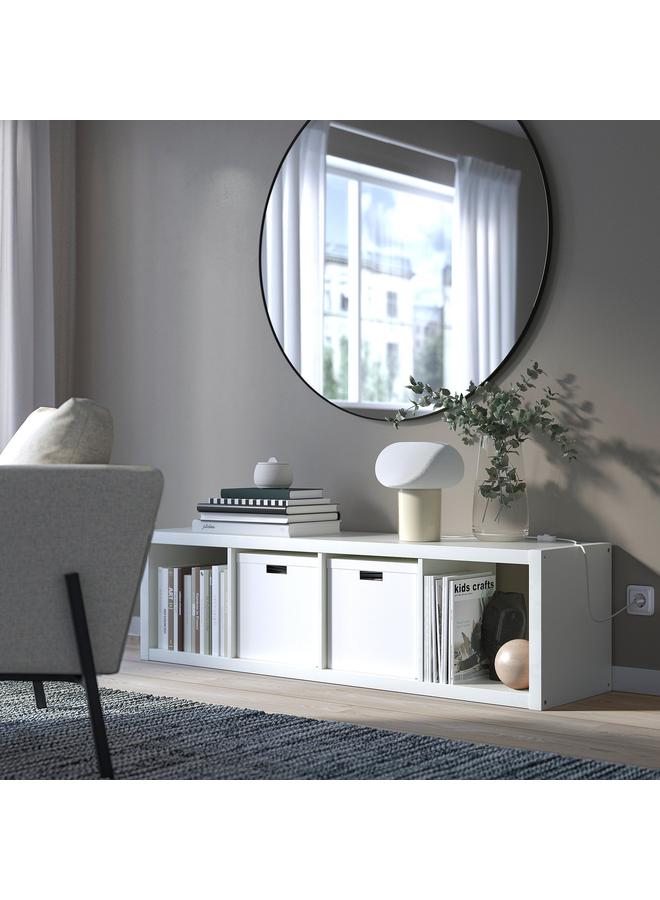 إيروريكس وحدة رفوف، بيضاء، 42x147 سم - Image 4